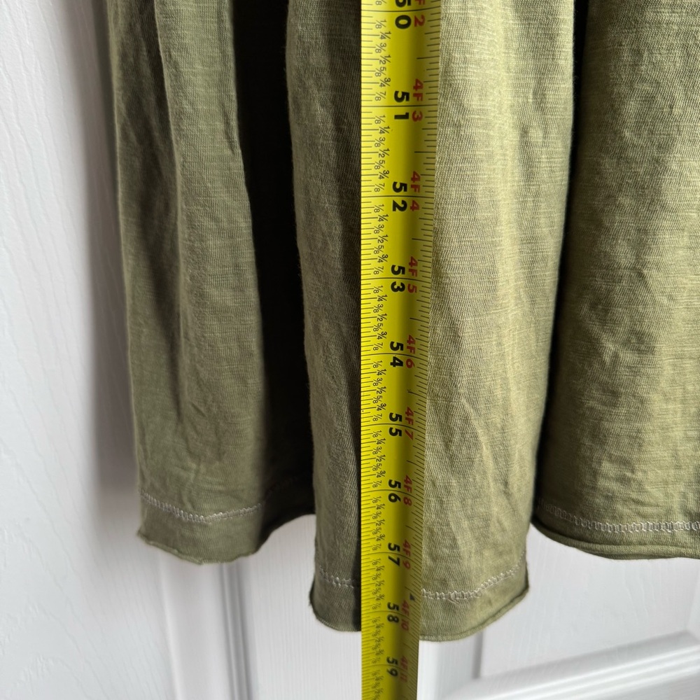 Romeo & Juliet Couture Beaded Olive Green Tiered Maxi Sundress - Picture 8 of 10